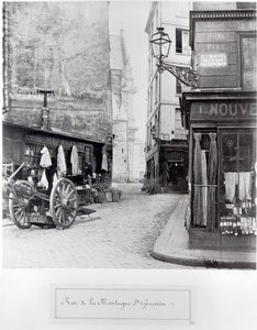 Rue de la Montagne Sainte-Genevieve, Paris, 1858-78
